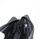 BURBERRY Nova Check Black label Waist bag Nylon Black Silver Auth yk19615-22