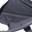 BURBERRY Nova Check Black label Waist bag Nylon Black Silver Auth yk19615-12