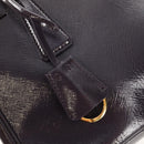 PRADA Galleria Hand Bag Safiano leather 2way Purple Gold BN2316 Auth yk19618V-9