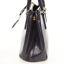 PRADA Galleria Hand Bag Safiano leather 2way Purple Gold BN2316 Auth yk19618V-3