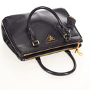 PRADA Galleria Hand Bag Safiano leather 2way Purple Gold BN2316 Auth yk19618V-6