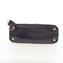 PRADA Galleria Hand Bag Safiano leather 2way Purple Gold BN2316 Auth yk19618V-5