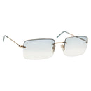 GUCCI Sunglasses metal Blue Auth yk19621V-1
