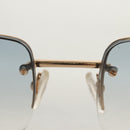 GUCCI Sunglasses metal Blue Auth yk19621V-6