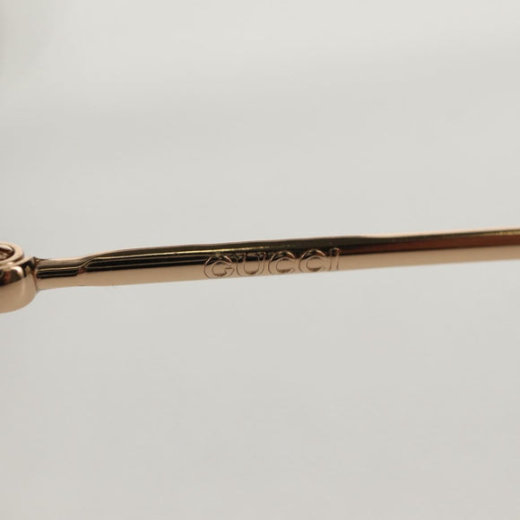 GUCCI Sunglasses metal Blue Auth yk19621V