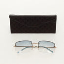 GUCCI Sunglasses metal Blue Auth yk19621V-12