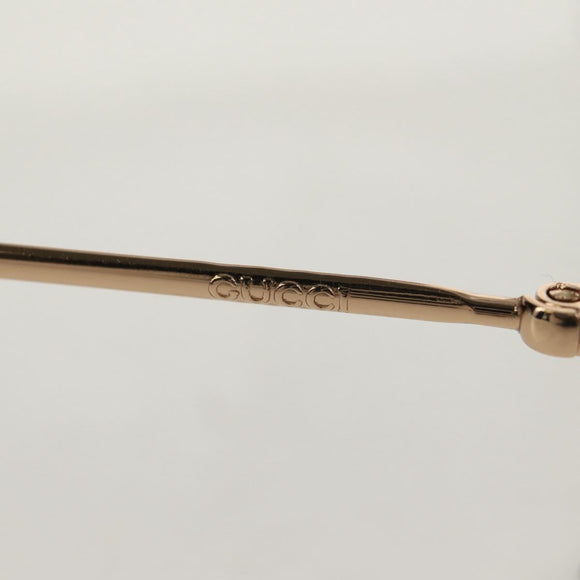 GUCCI Sunglasses metal Blue Auth yk19621V