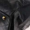 VERSACE Hand Bag Leather Yellow Black Auth yk19622-13