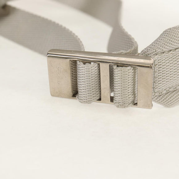 PRADA Backpack Nylon Pink Silver Auth yk19623V