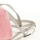 PRADA Backpack Nylon Pink Silver Auth yk19623V-9
