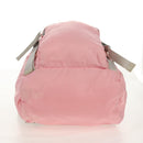 PRADA Backpack Nylon Pink Silver Auth yk19623V-5