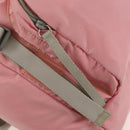 PRADA Backpack Nylon Pink Silver Auth yk19623V-23