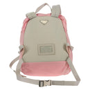 PRADA Backpack Nylon Pink Silver Auth yk19623V-2