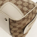 GUCCI Pretty GG Canvas Web Sherry Line Hand Bag Beige Gold 161720 Auth yk19624V-12