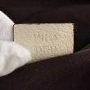 GUCCI Pretty GG Canvas Web Sherry Line Hand Bag Beige Gold 161720 Auth yk19624V-24