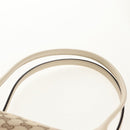 GUCCI Pretty GG Canvas Web Sherry Line Hand Bag Beige Gold 161720 Auth yk19624V-9