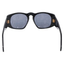 CHANEL Sunglasses Plastic Black CC Auth yk19628-3