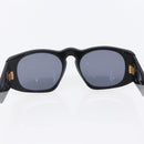 CHANEL Sunglasses Plastic Black CC Auth yk19628-8