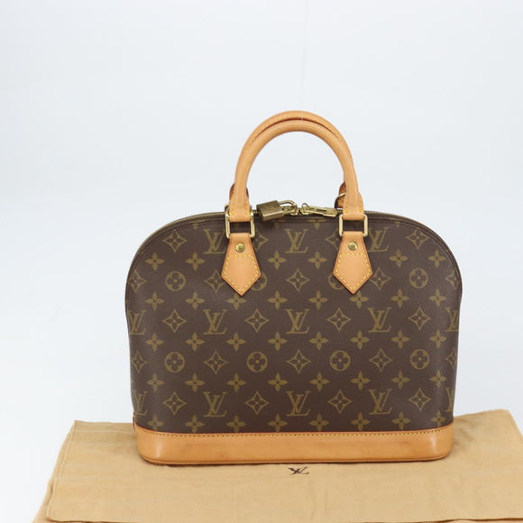 LOUIS VUITTON Monogram Alma Hand Bag M51130 LV Auth yk19633V