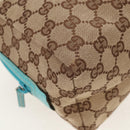 GUCCI GG Canvas Hand Bag Beige 124542 Auth yk19640V-10