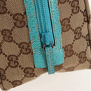 GUCCI GG Canvas Hand Bag Beige 124542 Auth yk19640V-14