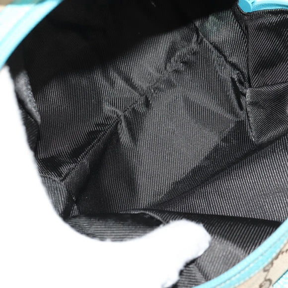 GUCCI GG Canvas Hand Bag Beige 124542 Auth yk19640V