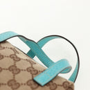GUCCI GG Canvas Hand Bag Beige 124542 Auth yk19640V-8