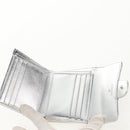 CHANEL Matelasse Gradient Compact Wallet Lamb Skin Purple CC Auth yk19643M-17