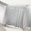 CHANEL Matelasse Gradient Compact Wallet Lamb Skin Purple CC Auth yk19643M-19