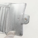 CHANEL Matelasse Gradient Compact Wallet Lamb Skin Purple CC Auth yk19643M-20