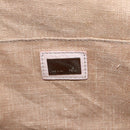 FENDI Celeria Zucca Canvas Hand Bag Beige Silver Auth yk19646V-19
