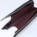 CHANEL Matelasse Coin Purse Lamb Skin Black Silver CC Auth yk19647-17