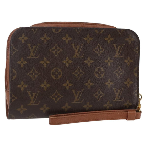 LOUIS VUITTON Monogram Orsay Clutch Bag M51790 LV Auth yk19650