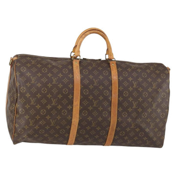LOUIS VUITTON Monogram Keepall Bandouliere 60 Boston Bag M41412 LV Auth yk19653