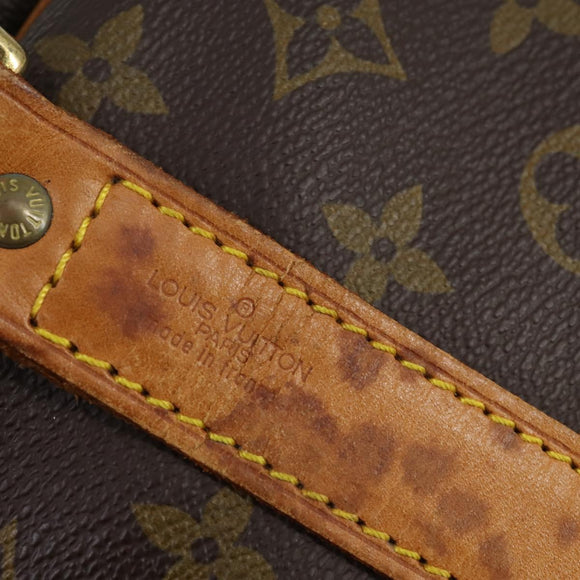 LOUIS VUITTON Monogram Keepall Bandouliere 60 Boston Bag M41412 LV Auth yk19653