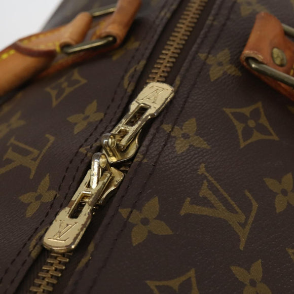 LOUIS VUITTON Monogram Keepall Bandouliere 60 Boston Bag M41412 LV Auth yk19653