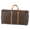 LOUIS VUITTON Monogram Keepall Bandouliere 60 Boston Bag M41412 LV Auth yk19653-13