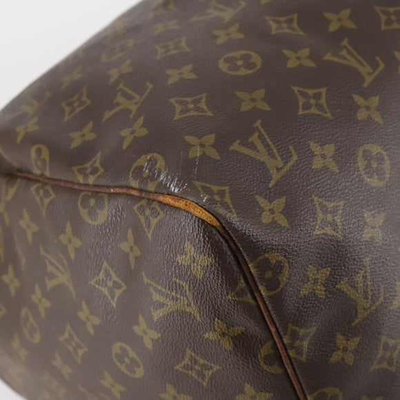 LOUIS VUITTON Monogram Keepall 55 Boston Bag M41424 LV Auth yk19654