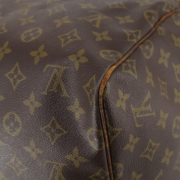 LOUIS VUITTON Monogram Keepall 55 Boston Bag M41424 LV Auth yk19654
