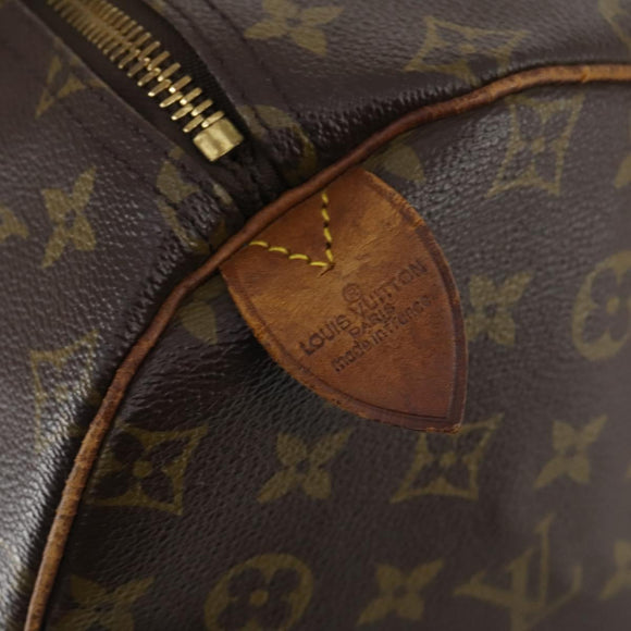 LOUIS VUITTON Monogram Keepall 55 Boston Bag M41424 LV Auth yk19654