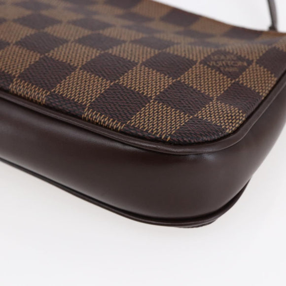 LOUIS VUITTON Damier Ebene Navona Accessory Pouch N51983 LV Auth yk19655V