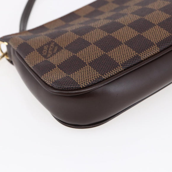 LOUIS VUITTON Damier Ebene Navona Accessory Pouch N51983 LV Auth yk19655V