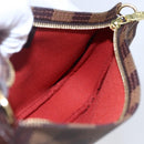 LOUIS VUITTON Damier Ebene Navona Accessory Pouch N51983 LV Auth yk19655V-20