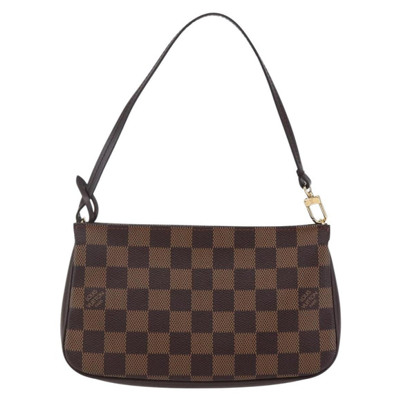 LOUIS VUITTON Damier Ebene Navona Accessory Pouch N51983 LV Auth yk19655V