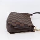 LOUIS VUITTON Damier Ebene Navona Accessory Pouch N51983 LV Auth yk19655V-4