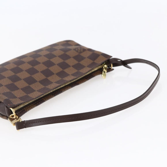 LOUIS VUITTON Damier Ebene Navona Accessory Pouch N51983 LV Auth yk19655V