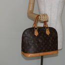 LOUIS VUITTON Monogram Alma Hand Bag M51130 LV Auth yk19656-22