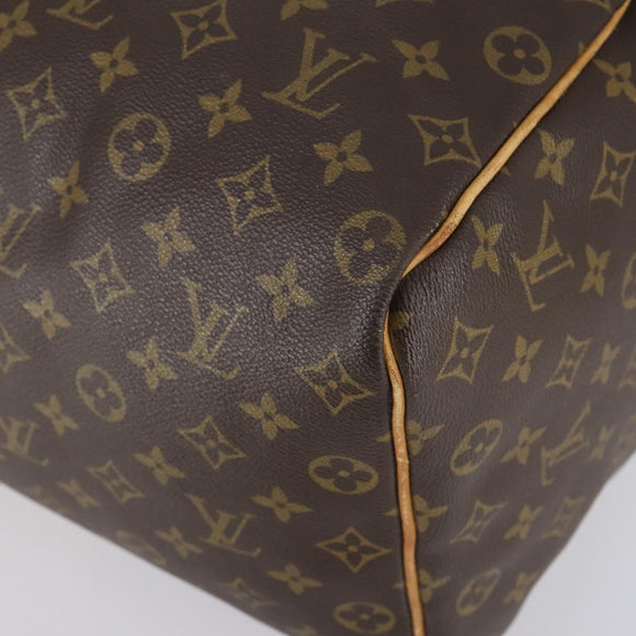 LOUIS VUITTON Monogram Keepall 50 Boston tas M41426 LV Auth yk19657