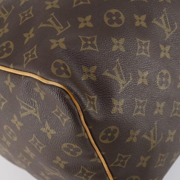LOUIS VUITTON Monogram Keepall 50 Boston tas M41426 LV Auth yk19657