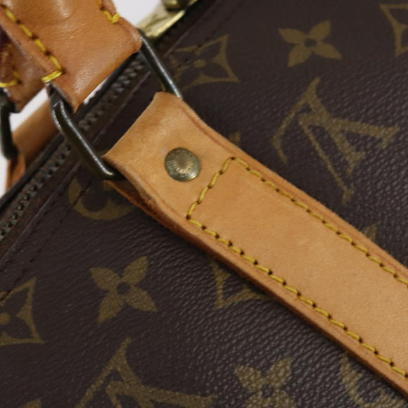 LOUIS VUITTON Monogram Keepall 50 Boston tas M41426 LV Auth yk19657
